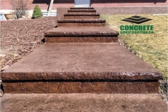 Stamped-Concrete-Steps-Installation-Milton-ON