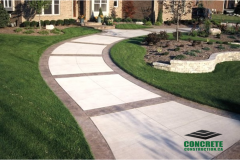 Stamped Borders Stamped Bands Walkway Designs
