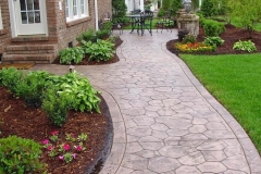 concrete-sidewalk-stamped-cobble-stone-Milton