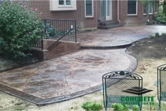 stamped-flagstone-patio-brown-border-MapleState-Construction-Inc-Milton-ON