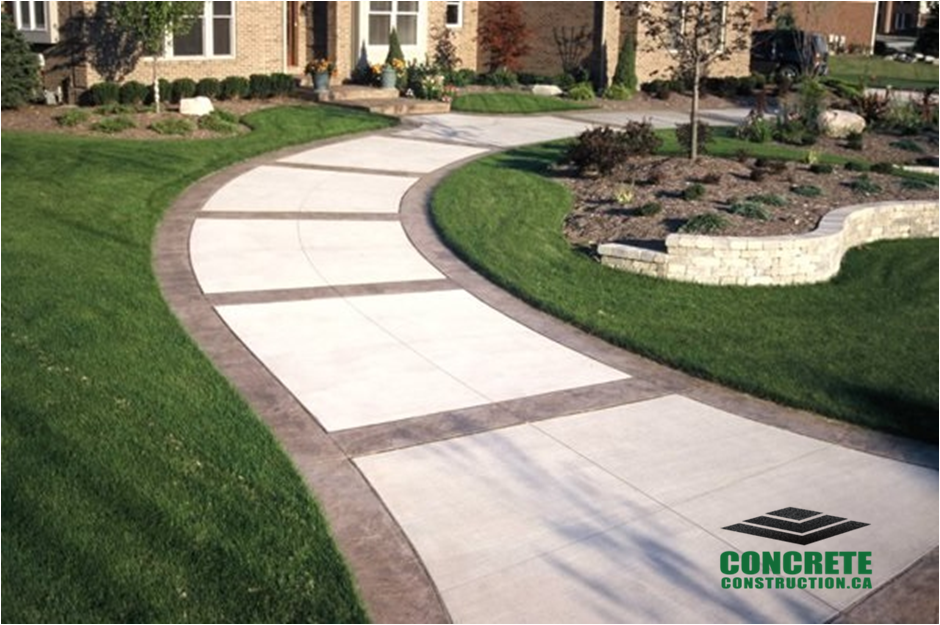 Milton On Concrete Walkway Contractor Sidewalk Installation Repair Services Concreteconstruction